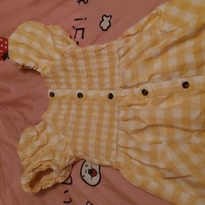 Yellow Summer Dress